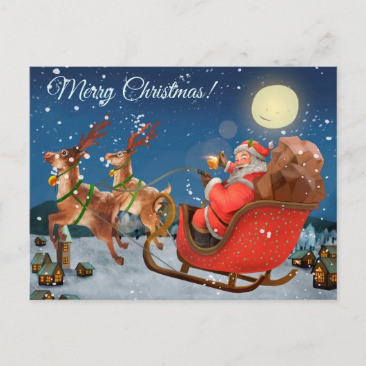Kerstmis Briefkaart (Voorkant)