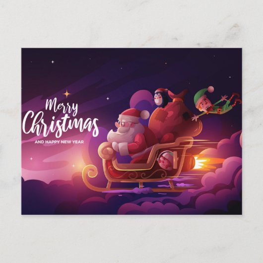 Kerstmis Briefkaart (Voorkant)