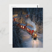 kerstmis briefkaart (Voorkant / Achterkant)