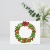 Kerstmis Briefkaart (Staand voorkant)