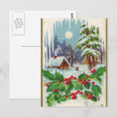 Kerstmis Briefkaart (Voorkant / Achterkant)