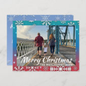 Kerstmis-Briefkaart Briefkaart (Voorkant / Achterkant)