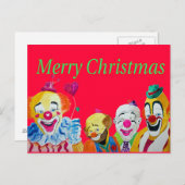 Kerstmis-Briefkaart Feestdagenkaart (Voorkant / Achterkant)