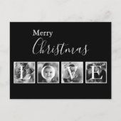 Kerstmis Briefkaart met kerstcadeauscript (Voorkant)