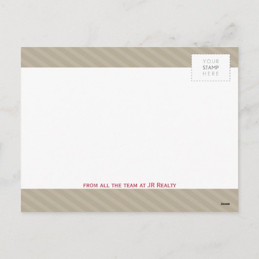 KERSTMIS BRIEFKAART :: revers 3L (Achterkant)