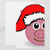 kerstmis briefpapier (Voorkant / Achterkant)