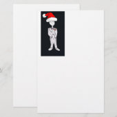 Kerstmis Briefpapier (Voorkant / Achterkant)