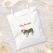 Kerstmis Burro Feliz Navidad Bedankzakje (Geknipt)