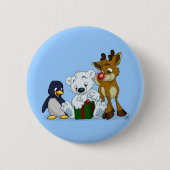 Kerstmis Button (Voorkant)