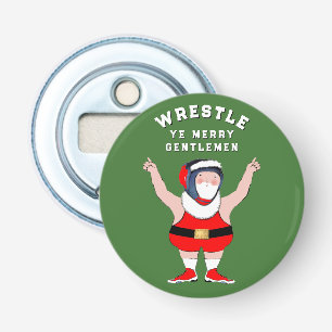 Kerstmis Button Flesopener