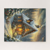 Kerstmis Cabine Puzzel (Horizontaal)