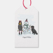 Kerstmis Cadeaulabel (Voorkant)
