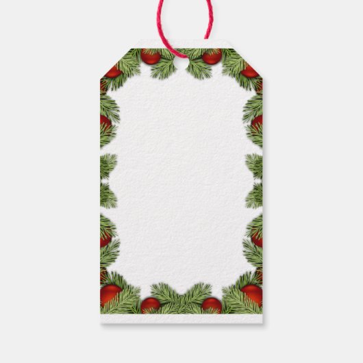 Kerstmis Cadeaulabel (Achterkant)