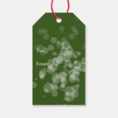 Kerstmis Cadeaulabel (Achterkant)