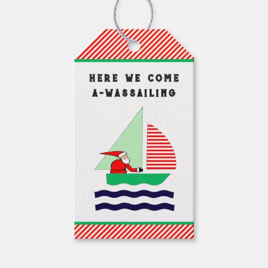 Kerstmis Cadeaulabel (Voorkant)