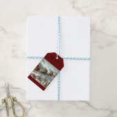 Kerstmis Cadeaulabel (Met Touw)