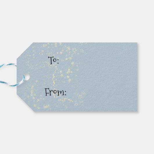 Kerstmis Cadeaulabel (Achterkant Horizontaal)