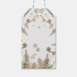 Kerstmis Cadeaulabel