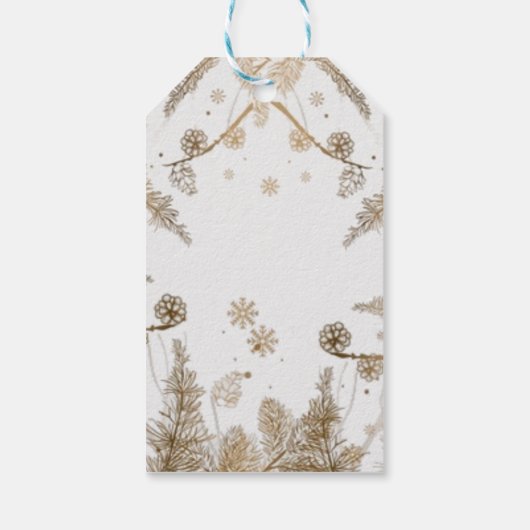 Kerstmis Cadeaulabel (Achterkant)