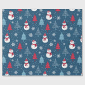 Kerstmis Cadeaupapier (Vlak)