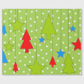 Kerstmis Cadeaupapier (Vlak)