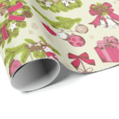 Kerstmis Cadeaupapier (Rol Hoek)