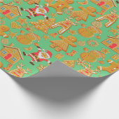 Kerstmis Cadeaupapier (Hoek)