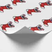 Kerstmis Cadeaupapier (Hoek)