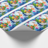 Kerstmis Cadeaupapier (Hoek)