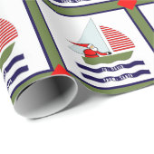 Kerstmis Cadeaupapier (Rol Hoek)