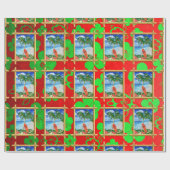 Kerstmis Cadeaupapier (Vlak)