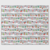 Kerstmis Cadeaupapier (Vlak)