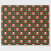 kerstmis cadeaupapier (Vlak)