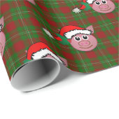 kerstmis cadeaupapier (Rol Hoek)