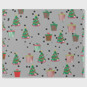 Kerstmis Cadeaupapier (Vlak)