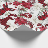 kerstmis cadeaupapier (Hoek)