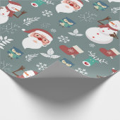 Kerstmis Cadeaupapier (Hoek)