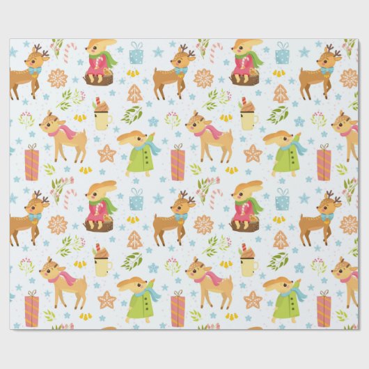 Kerstmis Cadeaupapier (Vlak)