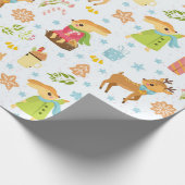 Kerstmis Cadeaupapier (Hoek)