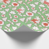 kerstmis cadeaupapier (Hoek)