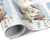 Kerstmis Cadeaupapier (Rol Hoek)