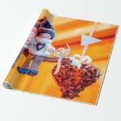 Kerstmis Cadeaupapier (Uitgerold)