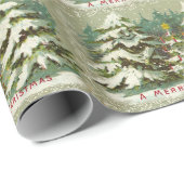  kerstmis cadeaupapier (Rol Hoek)