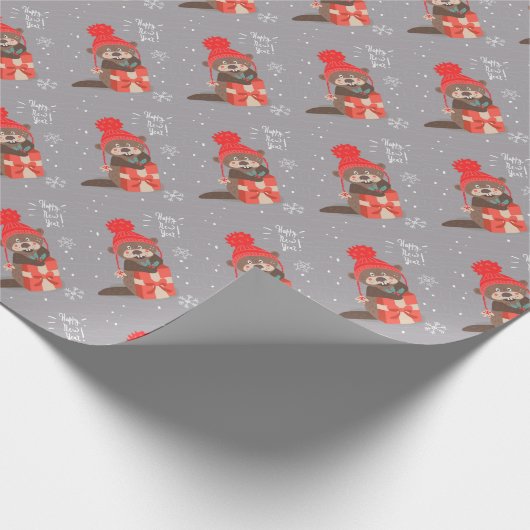 Kerstmis Cadeaupapier (Hoek)