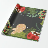 Kerstmis Cadeaupapier (Uitgerold)