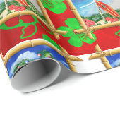 Kerstmis Cadeaupapier (Rol Hoek)