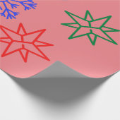 Kerstmis Cadeaupapier (Hoek)