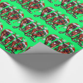 Kerstmis Cadeaupapier (Hoek)