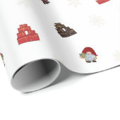 Kerstmis Cadeaupapier (Rol Hoek)