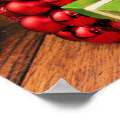 Kerstmis - Caïro Terrier - Roxy Poster (Hoek)